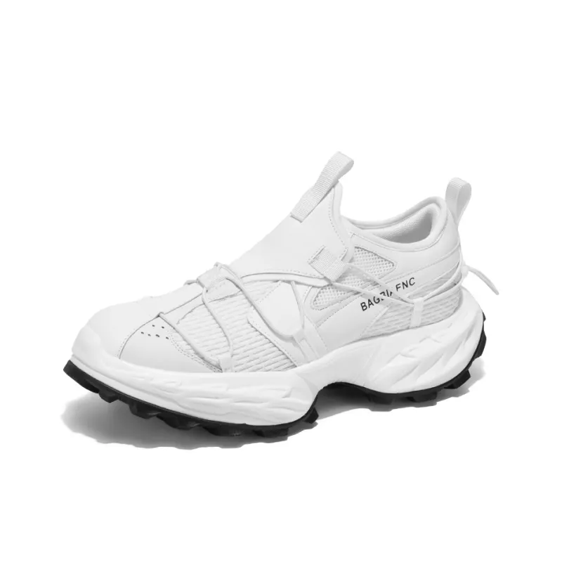 Kinglake Slip Resistant Height Increasing Support Low Top Chunky Sneakers Men's-1