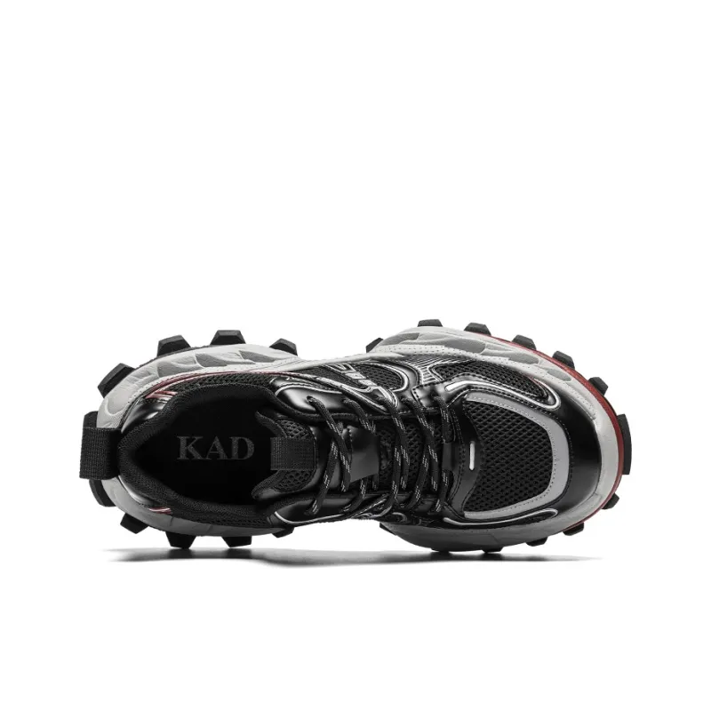 KAD Anti Slip Wear Resistant Low Top Chunky Sneakers Men's-5