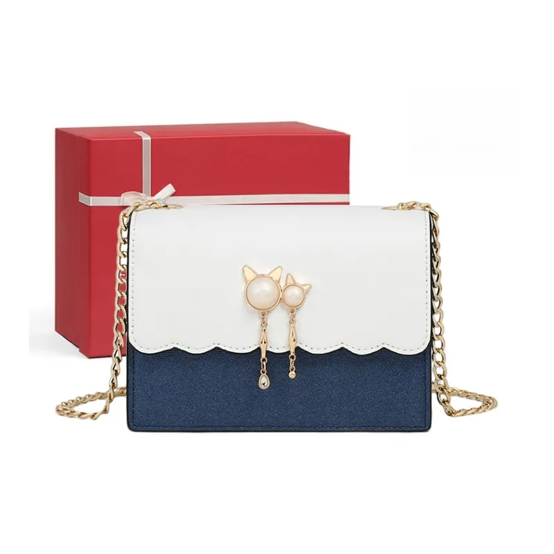 CNNCOO Synthetic Leather Crossbody Bag, Shoulder Bag Women's Royal Blue-0