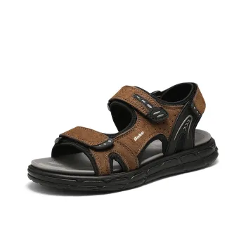 BAKE Beach Sandals Men Brown