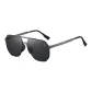 Gunmetal Frame with Black Gray Lens