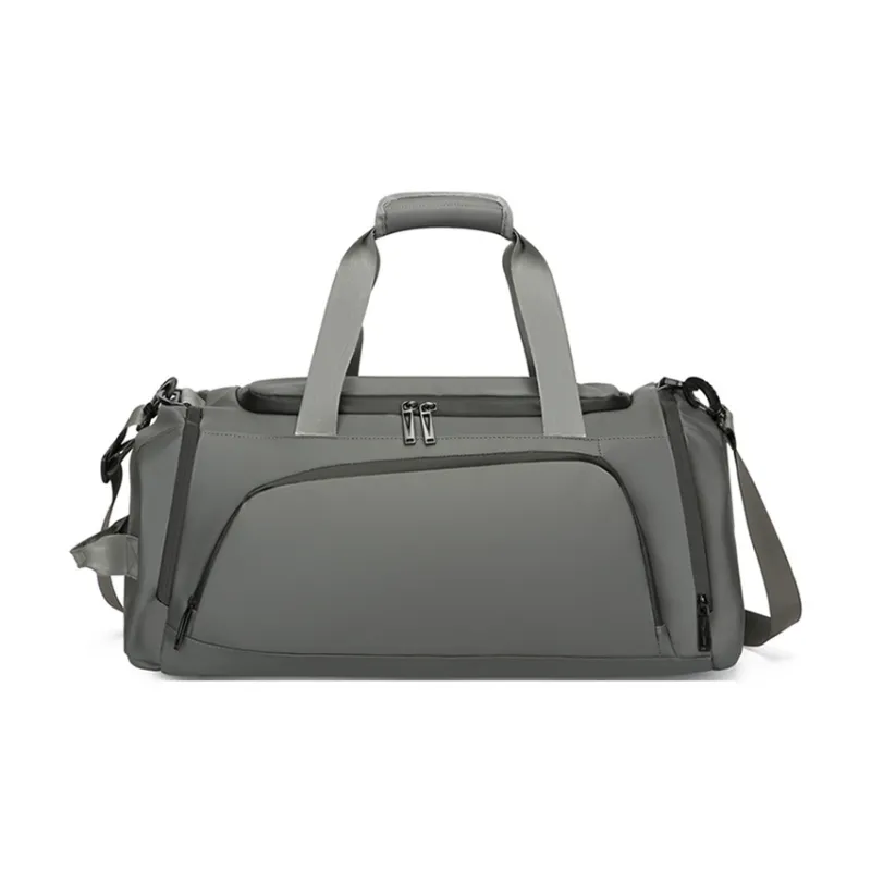FREEHIKE Waterproof Fabric Travel Bag 30L Men's Black/Gray-3
