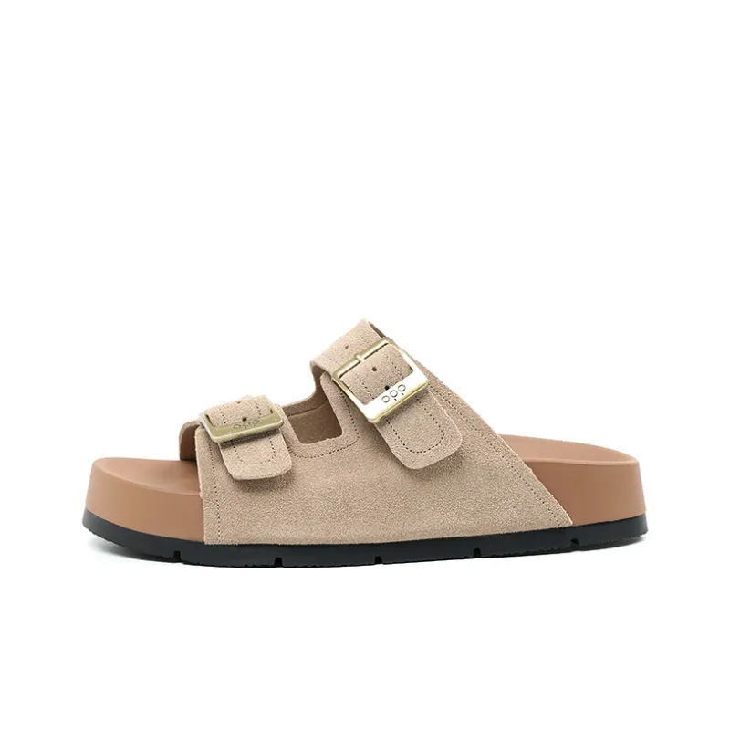 OPP Rubber Massage Slide Slippers Women's-0