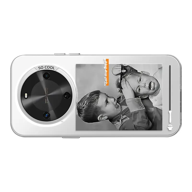 YAOCAI Acrylic Material Haircut Boy H Phone Cases Compatibility With MVMOM 30/20 Trendy And Cool-14