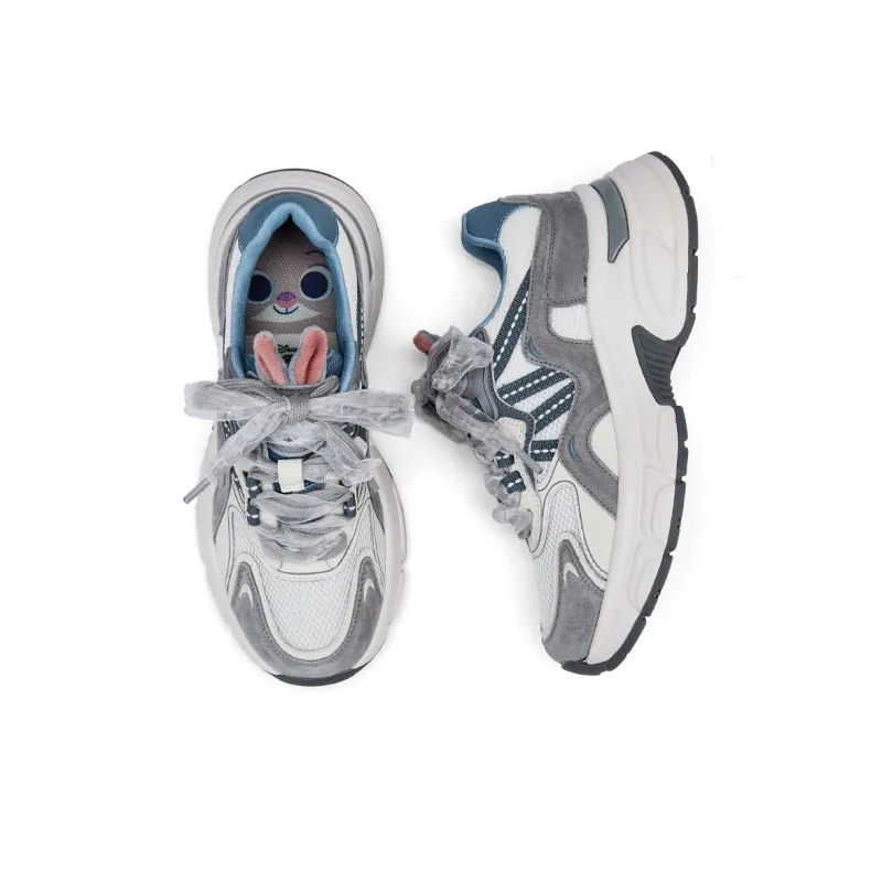Disney x Hotwind Low Top Chunky Sneakers Women's Gray Blue-2