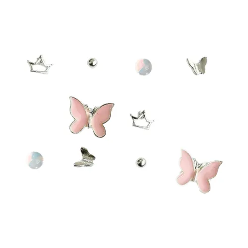 Universe Search Alloy Stud Earrings Women's