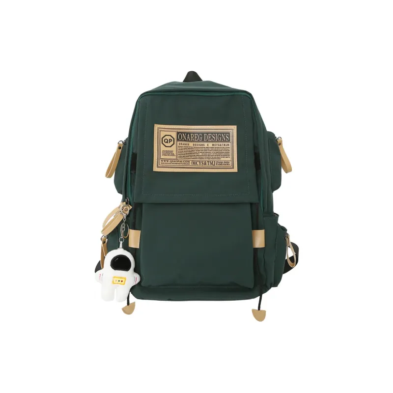 Wolfhorse Nylon Backpack Regular Unisex Green/Black/Blue/White/Red-0