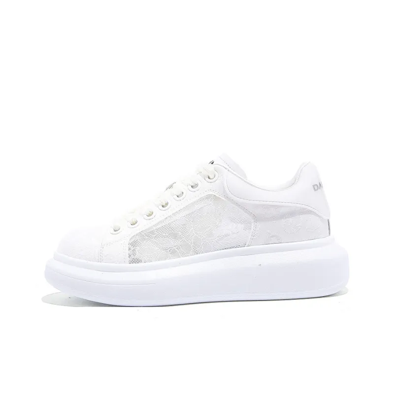 DAPHNE Non slip Lightweight Low Top Skateboard Shoes Women's-5