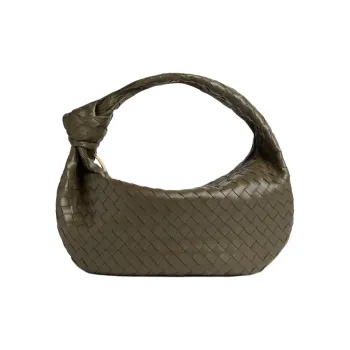 Bottega Veneta JODIE Sheepskin Handbag, Shoulder Bag Women's Cypress Green