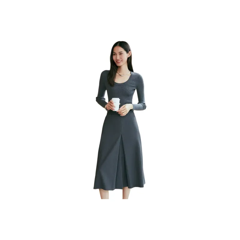 INSUN Long Sleeved Dress Women's-0