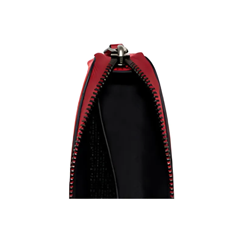 COACH Organizational Case Refined Pebble Leather Coin Purse Clutch Small Size Men's Red-3