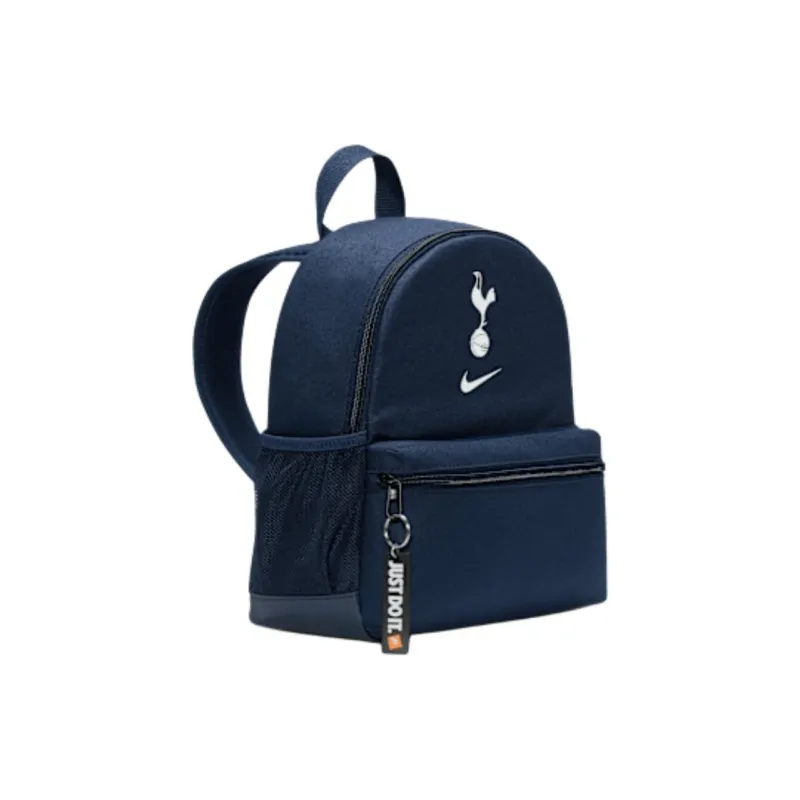 Nike Polyester Backpack Mini Unisex Obsidian Color & White-1