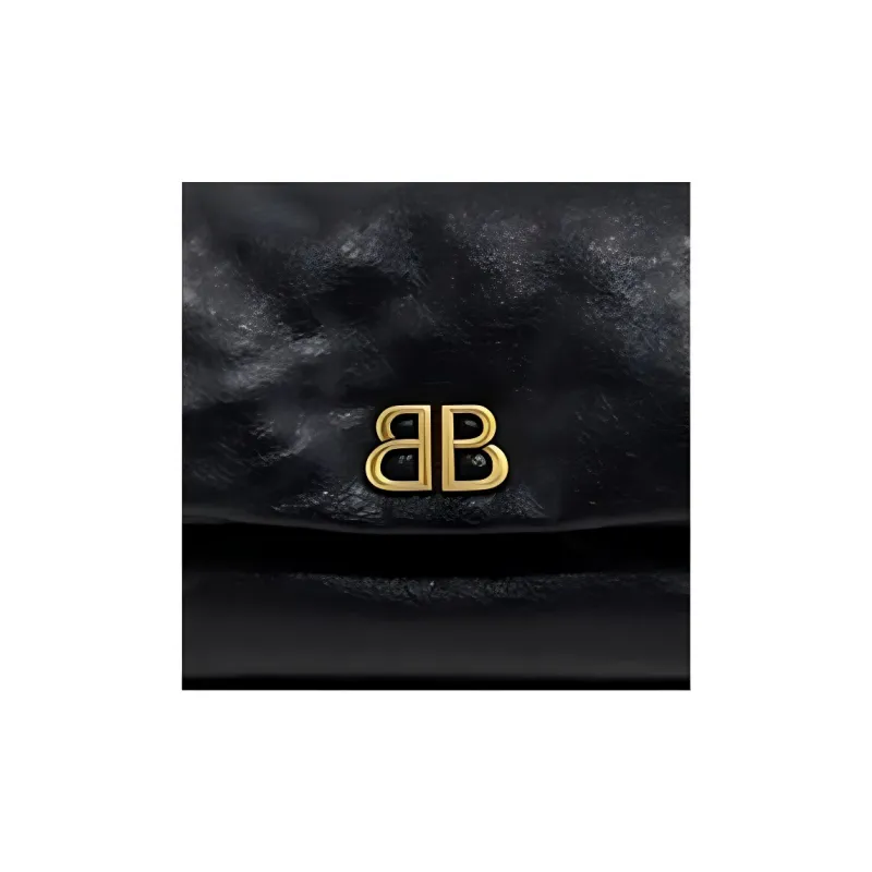 Balenciaga Monaco Bb Monogram Clutch Bag-4