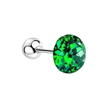UX Titanium Steel, Ear Care Stud Earrings Unisex Multicolor Strobe Lights Collection-4