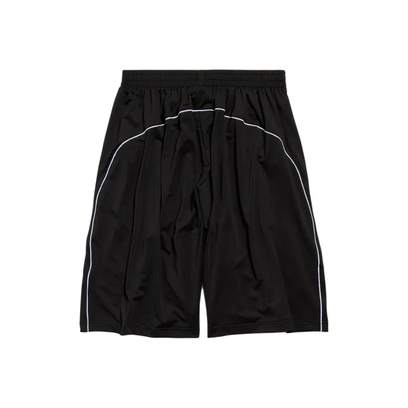 Balenciaga x Automobili Lamborghini Casual Shorts Loose Fit Men's Black-0