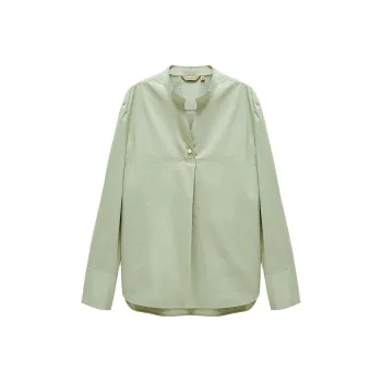 INSUN Shirts Women's Grass Green