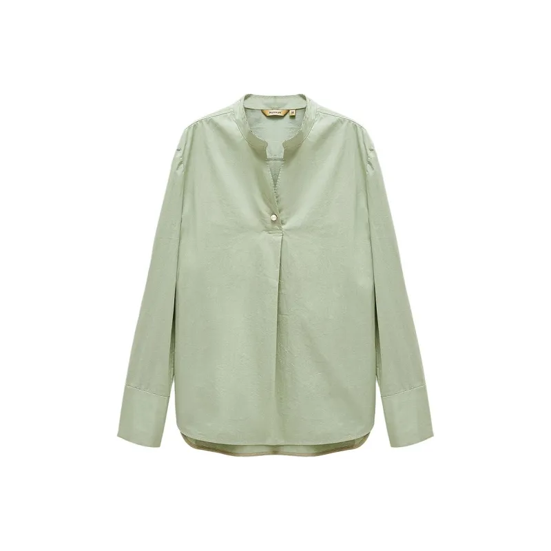 INSUN Shirts Women's Grass Green-0