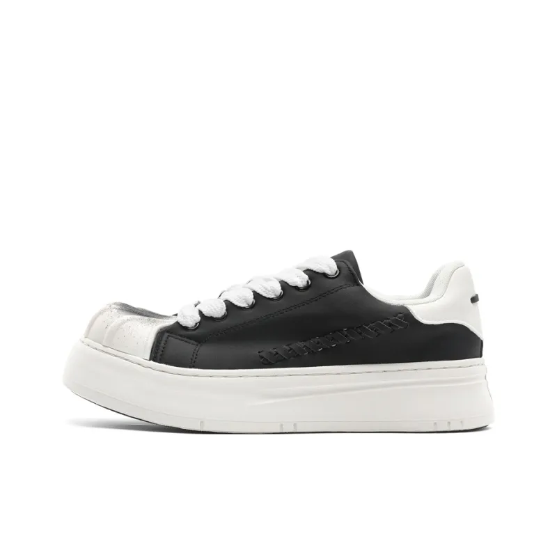 IZEIZIG Low Top Skateboard Shoes Men's Black-0