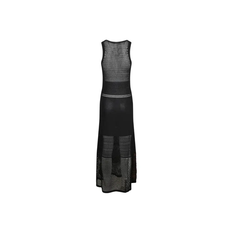 MOSCHINO Open knit Midi Dress-1