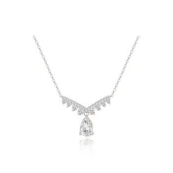 AJIDOU Synthetic Cubic Zirconia Necklaces Women's