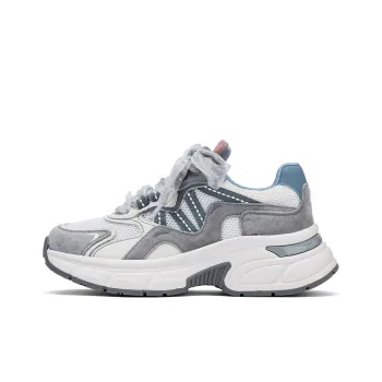 Disney x Hotwind Low Top Chunky Sneakers Women's Gray Blue