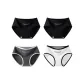 4 Pack (Black+Black+Dark Gray+White)