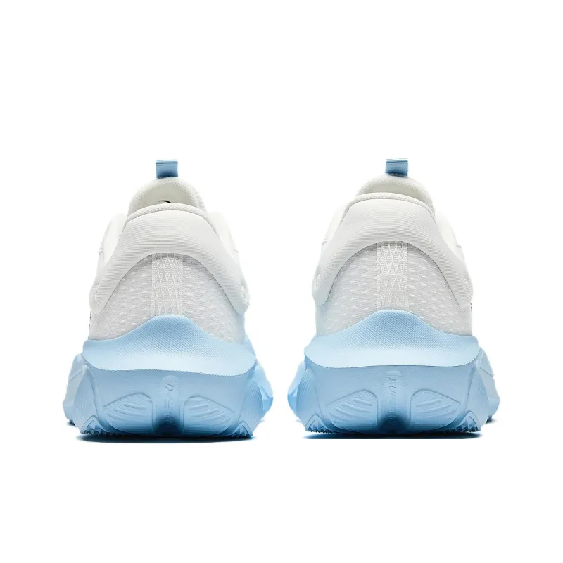 Anta Variety Training Collection Slip Resistant And Breathable Low Top Training Shoes Men's White Blue-5