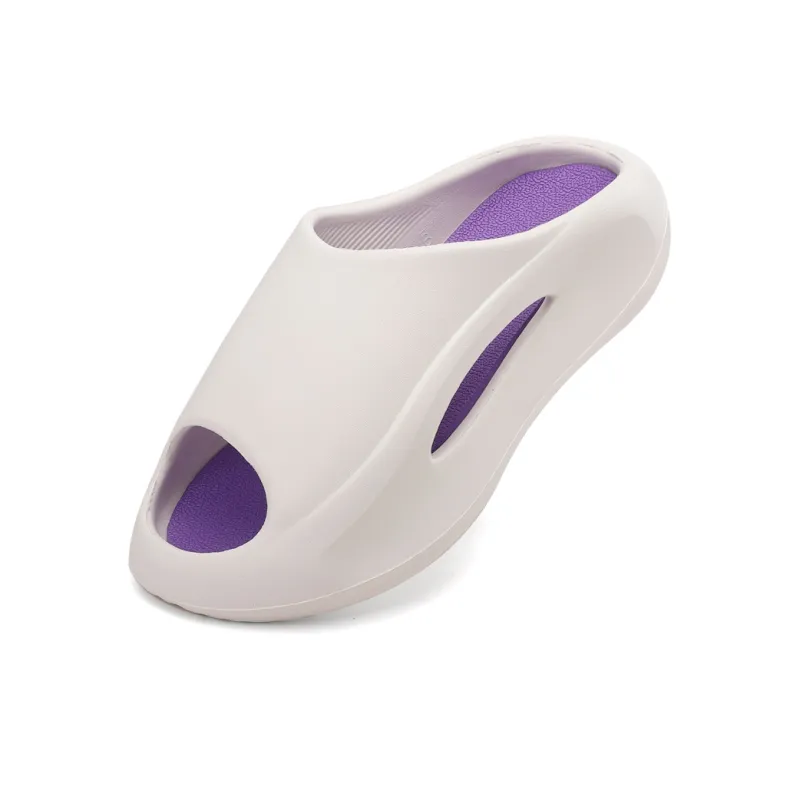 GERTOP EVA Quiet Slip Resistant Odor Resistant Abrasion Resistant Cushioning Slide Slippers Unisex-22