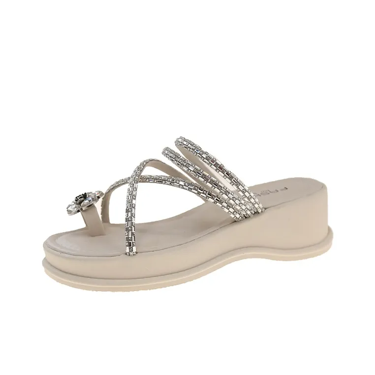 WUJI Slip Resistant Odor Resistant Slide Slippers Women's-5