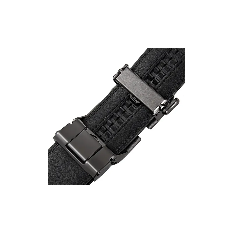 CARTELO Cow Split Leather Belts Men's Width 3.5CM-3