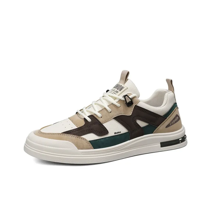 BAKE Anti Slip Wear Resistant Low Top Skateboard Shoes Men's-10