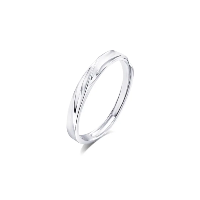 KUMET Sterling Silver Rings Unisex-5
