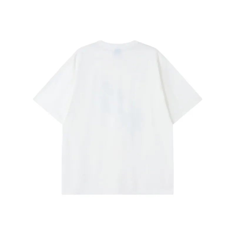 Crying Center T Shirts Unisex White-1