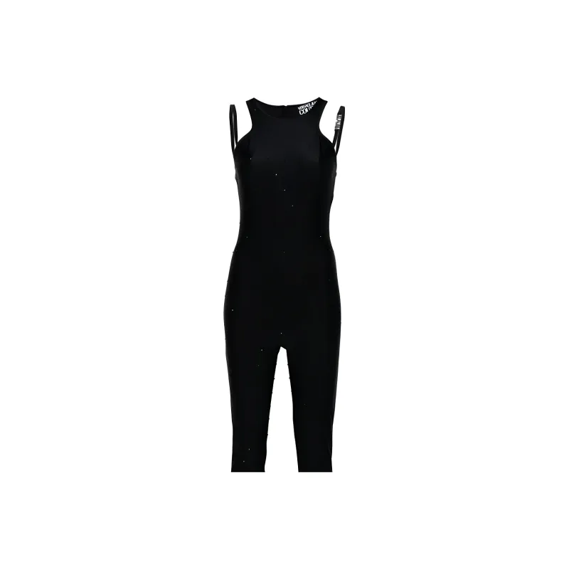 VERSACE JEANS Crystal Embellished Mini Dress-4