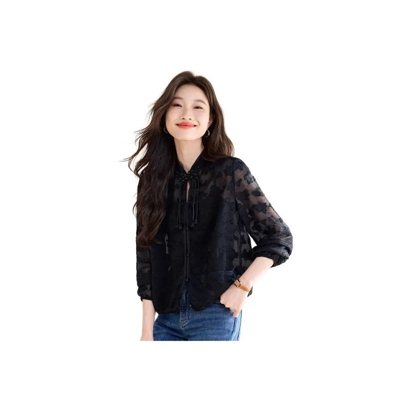 PIERRE CARDIN Chiffon Shirt Women's-0