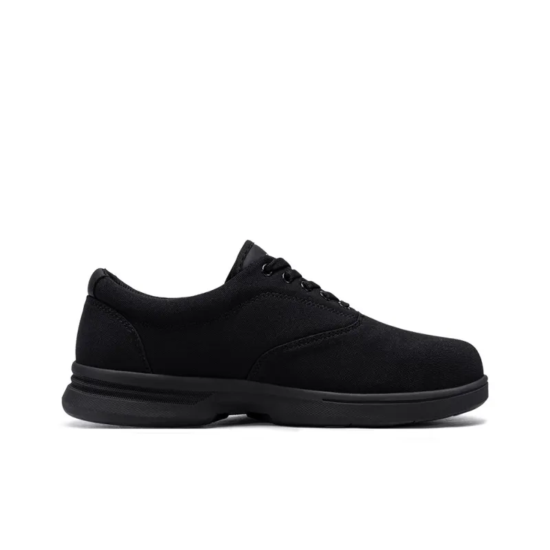 LARNMERN Breathable, Supportive, And Lightweight Low Top Casual Shoes Men's Black-1