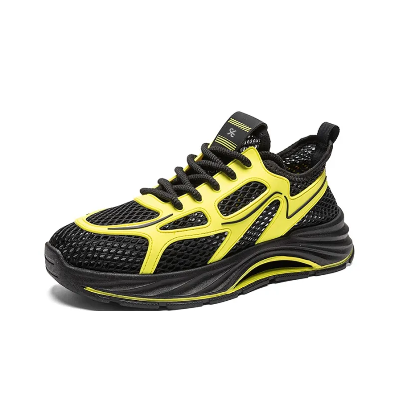 Colorful Creations Slip Resistant, Abrasion Resistant, Breathable, Lightweight Low Top Casual Shoes Men's-1