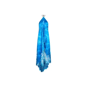 Roberto Cavalli Abstract print Dress
