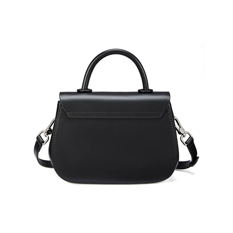 RED DRAGONFLY Cow Leather Handbag Women's Black-2