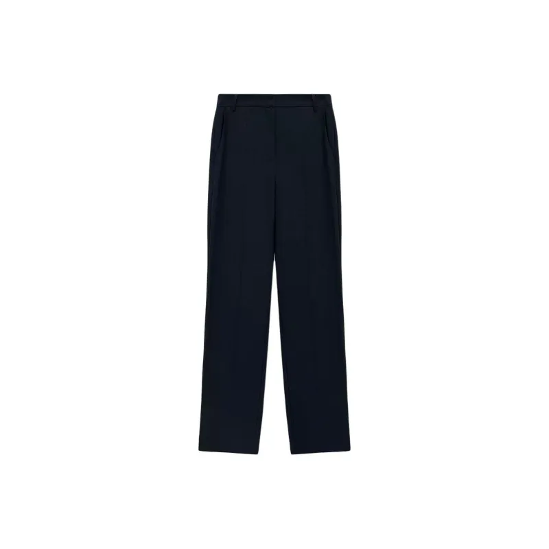 INSUN Suit Trousers Women's Navy Blue-4