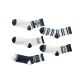 Stripes Color Block Letter 5 Pack