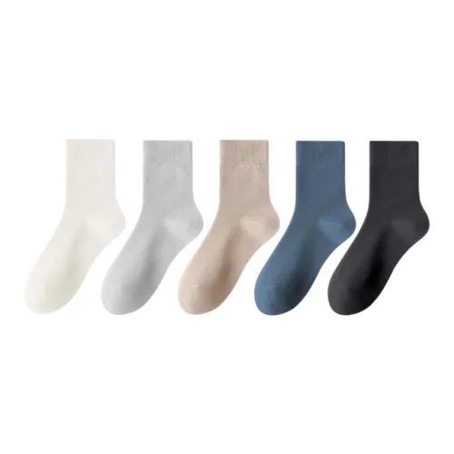 7 SEVFUN Mid Calf Socks Men's Combo Set