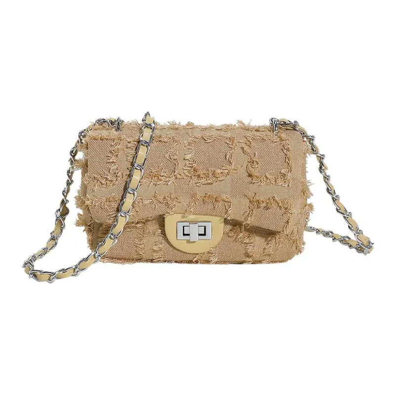 Meow In The Grass Canvas Bag, Crossbody Bag, Shoulder Bag Women's Multicolor-8