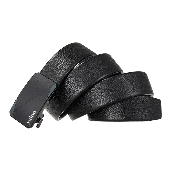 Yalu Cow Leather Belts Men's Width 3.5CM-2