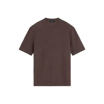 THEORY T Shirt Men's Dark Mocha