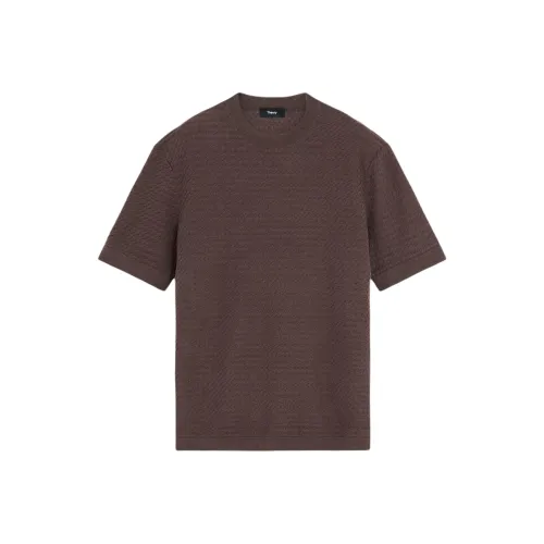 THEORY T Shirt Men's Dark Mocha