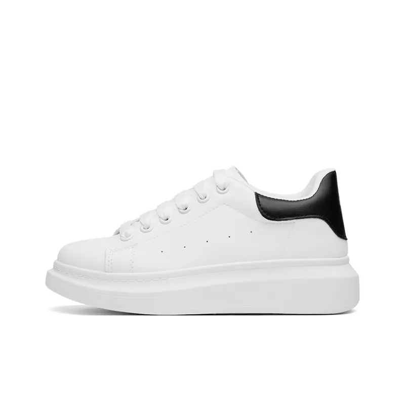 GDXF Skateboard Shoes Unisex Low Top White Black-0