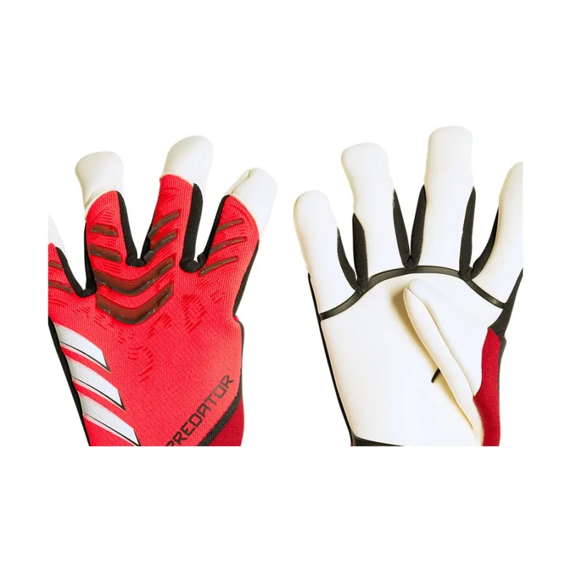 Adidas Latex, Silicone Sports Gloves Unisex Red-2