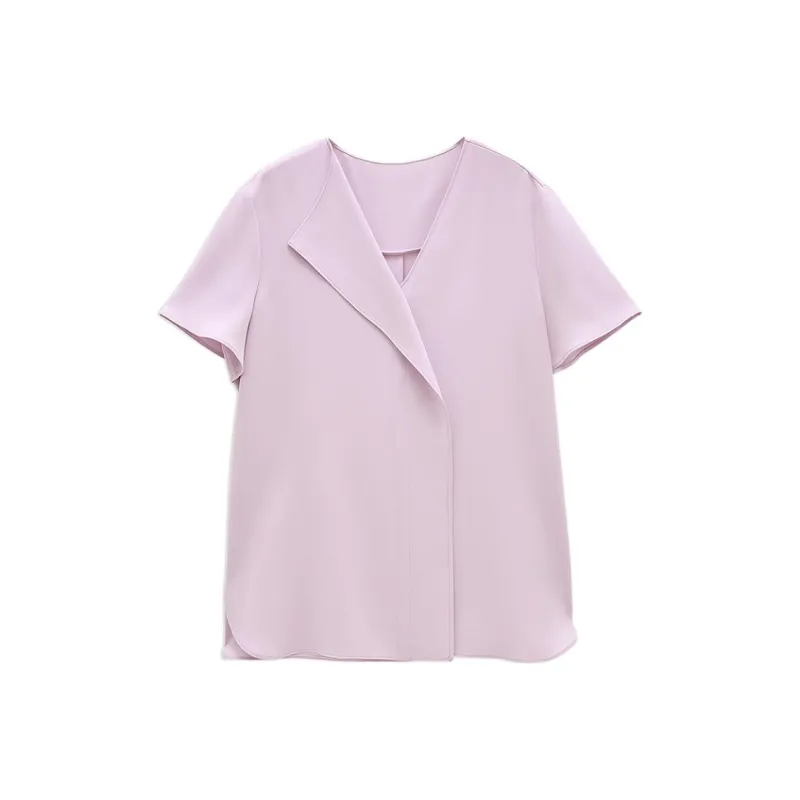 INSUN Shirts Women's Smoky Purple-1