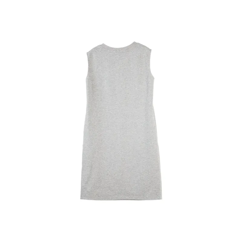 ELLE Sleeveless Dresses Women's Light Gray-1